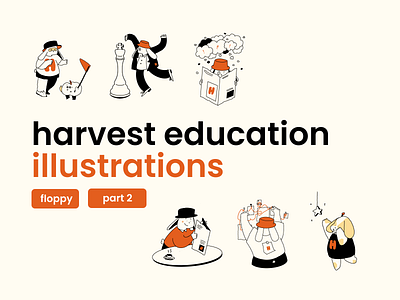 Harvest Website Spot Illustrations (2)