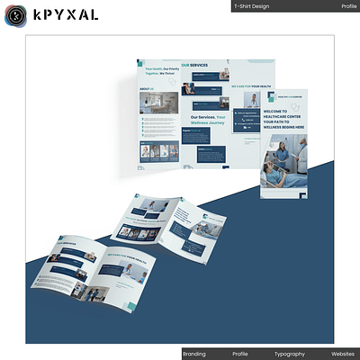 Boucher Design ||- Kpyxal Solutions LLP branding broucher graphic design kpyxal solutions llp ui uiux