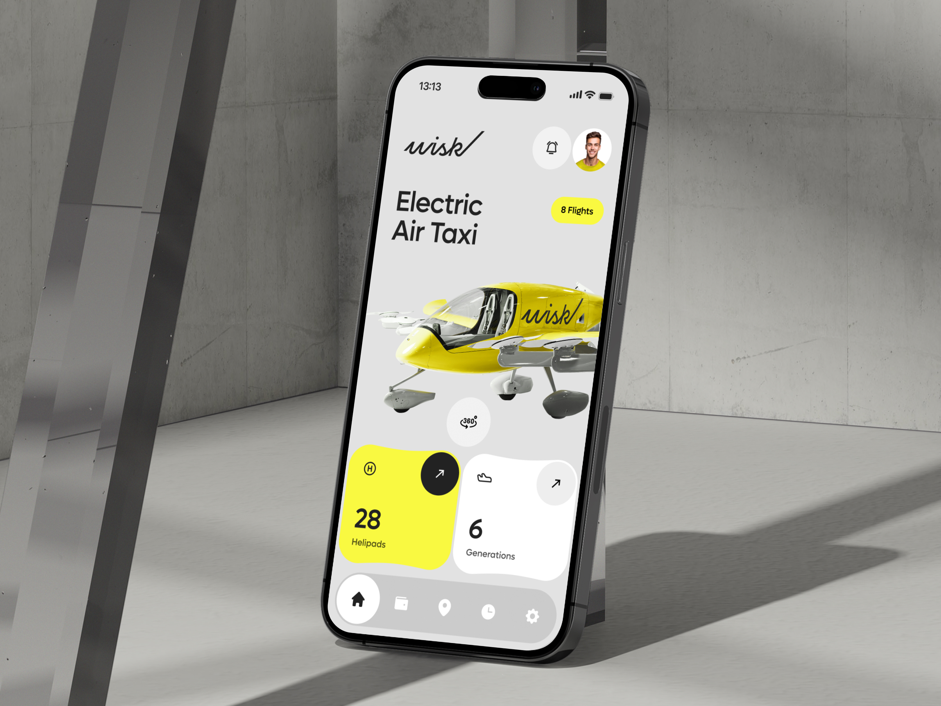 Wisk Aero App - Electric Air Taxi SaaS