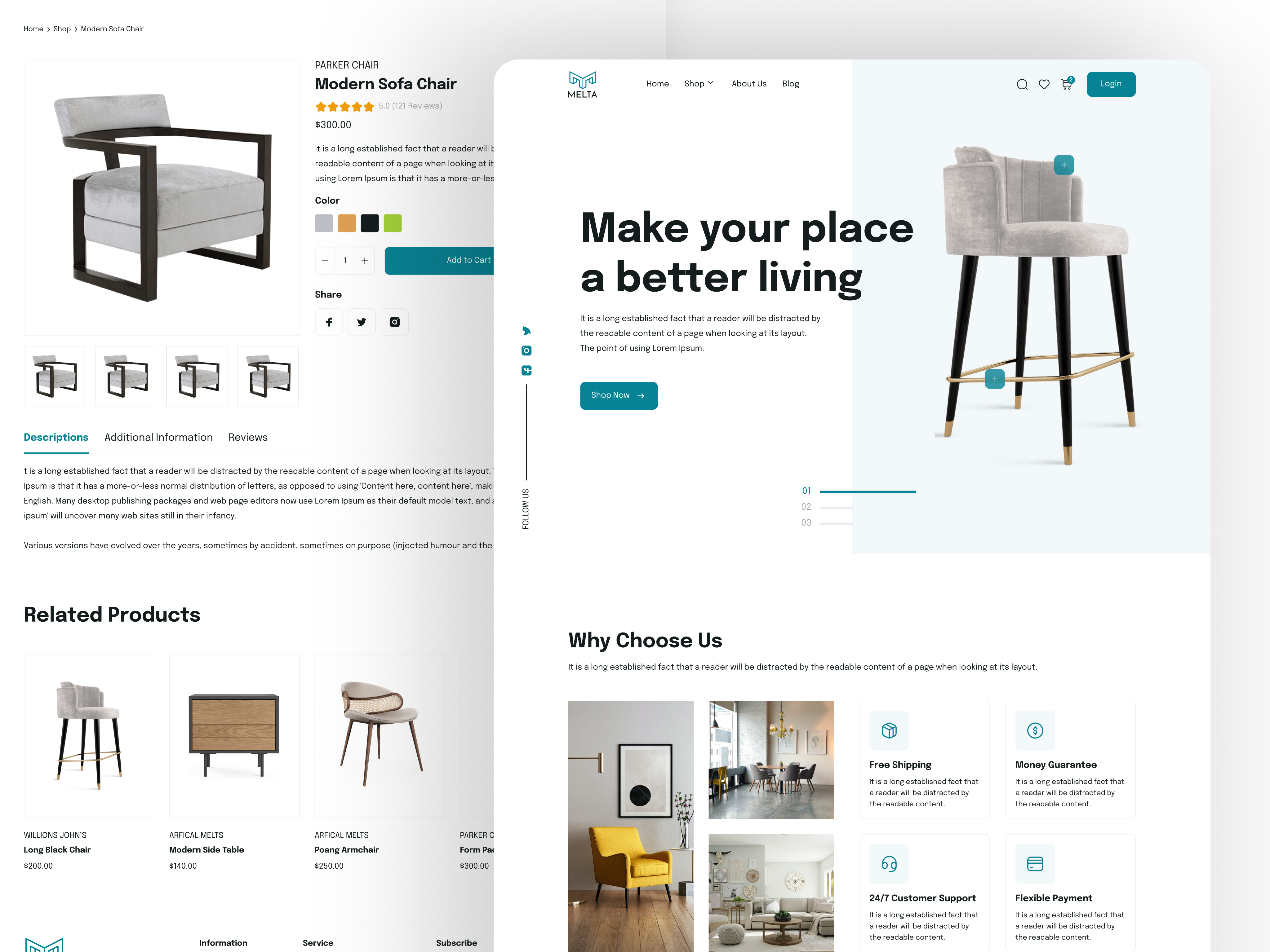 Example of Wesite Design