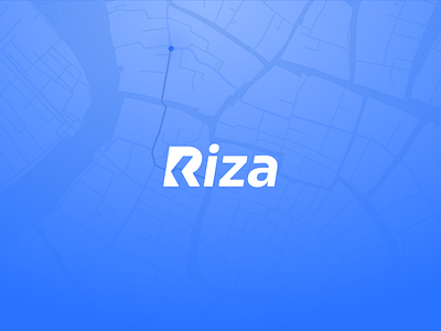 Riza | Logo Design by Logolivery.com aim arrow blue booking crayola design destination graphic design journey logo logo design logotype map objective r letter reservation sora font target vector white