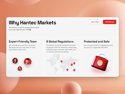 Redefined | Hantec Markets about us section redesign broker brokerage cfd divblockstudio fintech forex landingpage redefined stocks trading