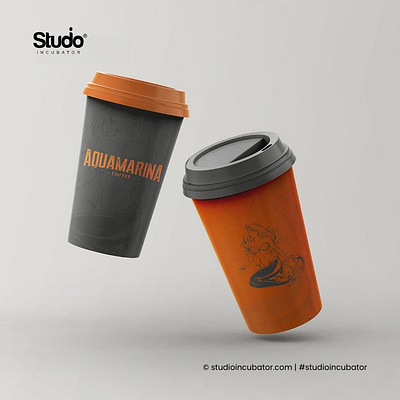 Aquamarina - Coffee Branding, Experience Design logo design