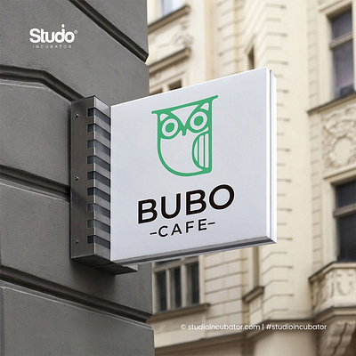 BUBO -Cafe Branding, Experience Design logo design