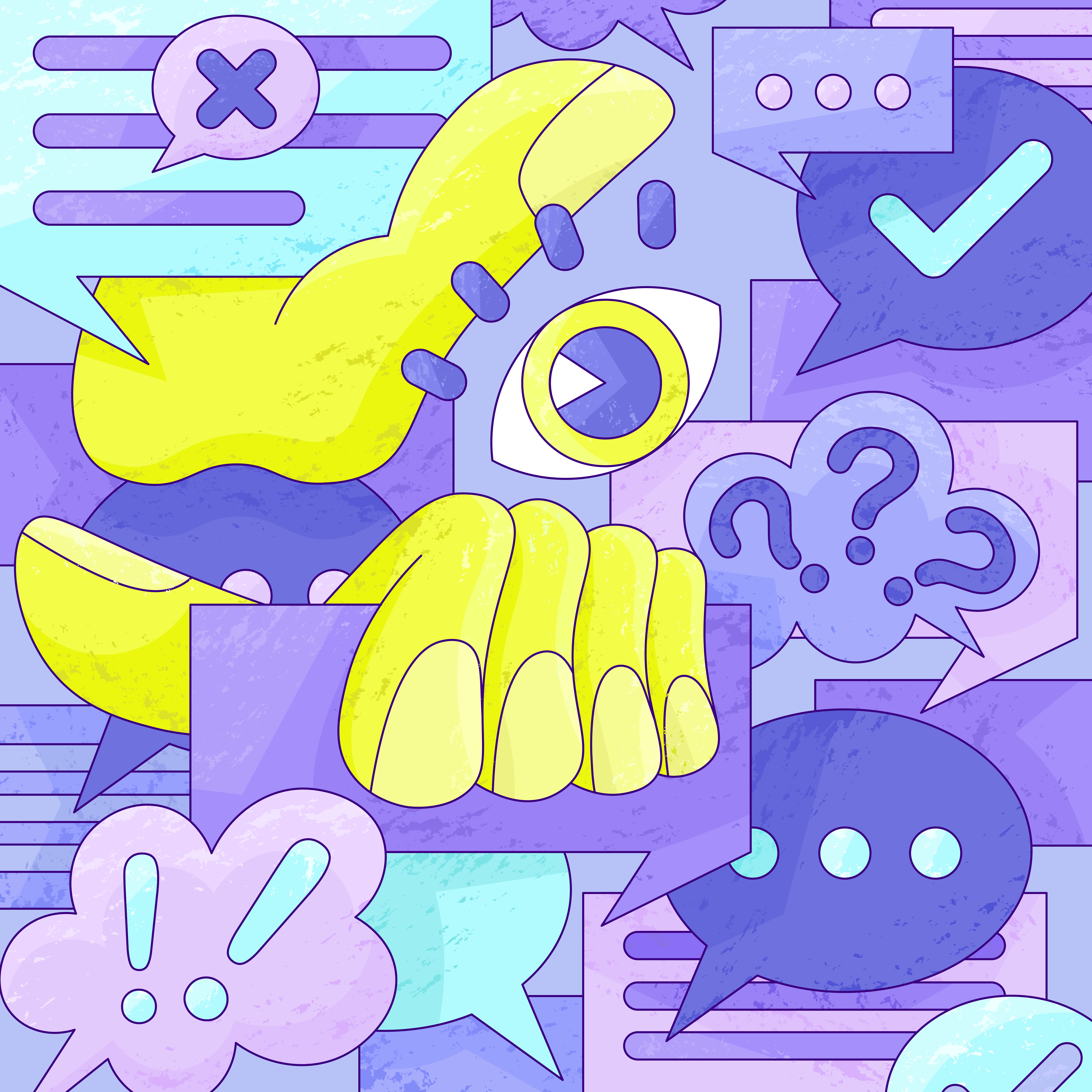 Messages 2d 2dillustration abstract colorful creative flat illustration illustration illustrator vector