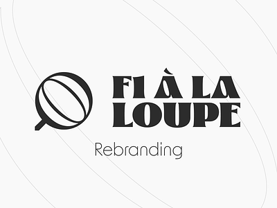 "F1 à la loupe" - Brand Identity branding design graphic design identity logo