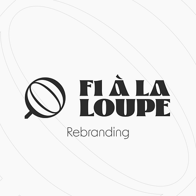 "F1 à la loupe" - Brand Identity branding design graphic design identity logo