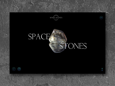 Landing Page Complex Development backend branding design development ecommerce frontend illustration landing page logo space stones ui ux web design