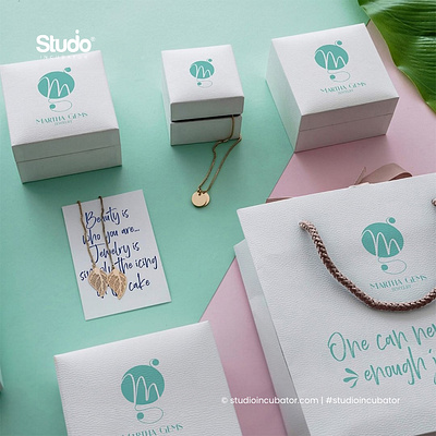 Martha Gems - Jewellery Branding, Experience Design logo design