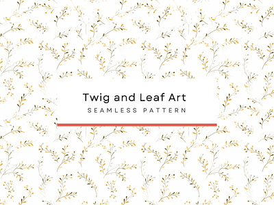 Twig and Leaf Art ,Seamless Patterns 300 DPI, 4K,Flower Patterns botanical illustrations delicate line art hand drawn pattern neutral tones pattern seamless pattern simple sketch style soft pastel color palette wildflower sketches