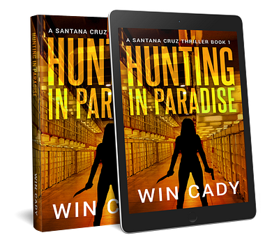 Hunting in Paradise Cover Design book book cover book cover designer cover designer graphic design kdp book cover