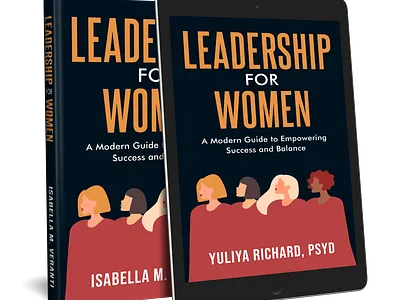 Leadership for Women Cover Design book book cover book cover desinger cover designer graphic design kdp book cover