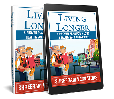 Living Longer Cover Design book book cover book cover designer cover design cover designer graphic design kdp book cover