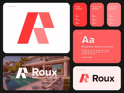 Letter R logo mark design (unused) digital letter mark letter r logo r r logo real estate