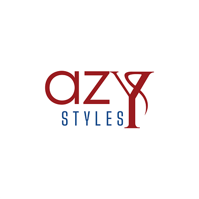 AZY Styles Logo Design brandidentity branding business creative design designer graphic design graphicdesign illustration logo ui vector