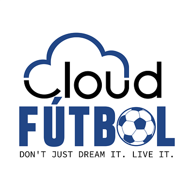 Cloud Futbol LOGO Design brandidentity branding business creative design designer graphic design graphicdesign illustration logo vector