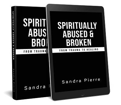 Spiritually Abused & Broken Cover Design amazon kdp book book cover book cover designer book designer cover design graphic design
