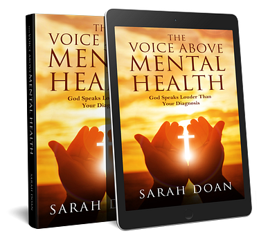 The Voice Above Mental Health Cover Design amazon kdp book book cover design book cover designer cover design cover designer graphic design kdp book cover