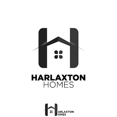 Harlaxton Homes brandidentity branding business creative design graphic design illustration logo vector