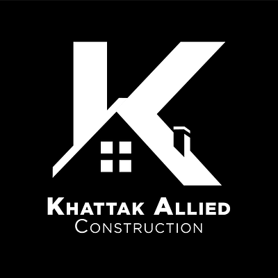 Khattak Allied Construction brandidentity branding business creative design graphic design illustration logo vector