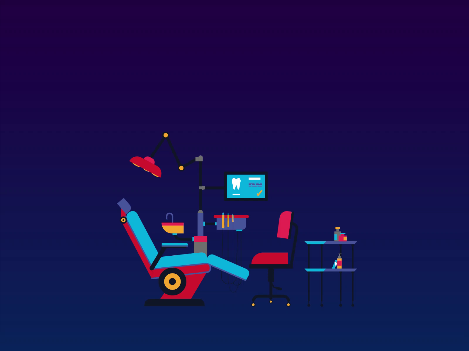 Example of Lottie Hero Section Animation