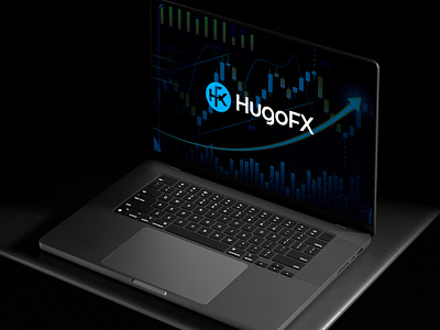 HugoFX Forex Trading- Logo & Brand Identity Design blockchain brand identity brandguidlines branding crypto finance forex forextrading graphic design hfx illustration lettermark logo logomark nft stationary tech technology ui workmark