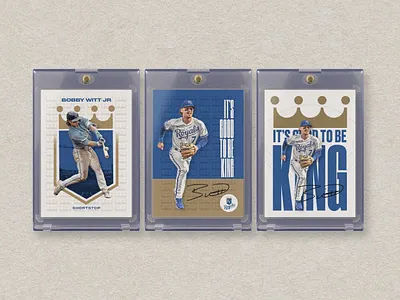Bobby Witt Jr baseball bobby witt jr kansas city royals mlb sports cards