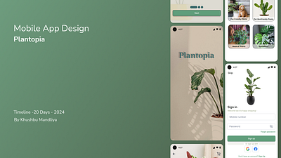 Plantopia Marketplace – A Calm, Guided Plant Shopping Experience design system graphic design hci interaction design ui design uiux design user experience user research