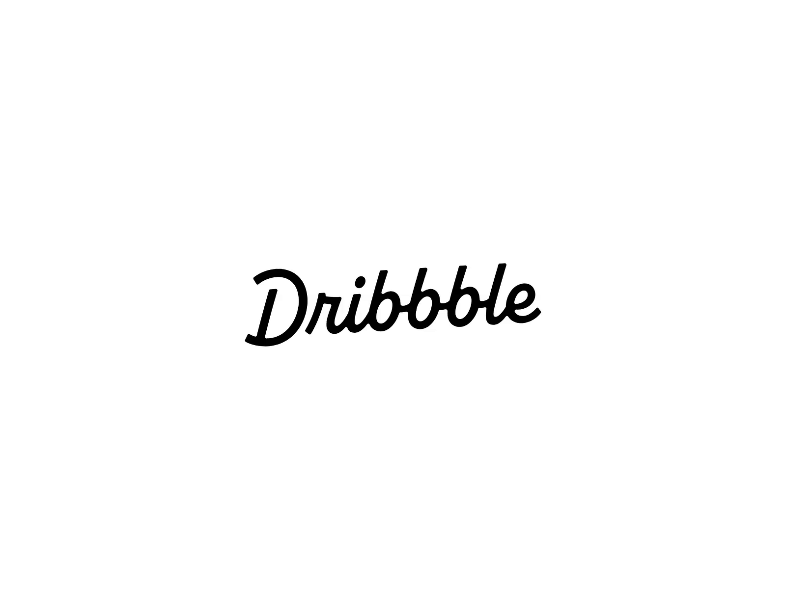 Dribbble logo animation made with Expressive Animator by Chris Sarca ...