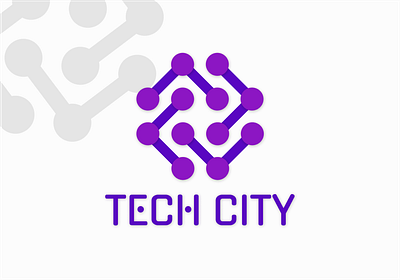 'Tech City' logo Design branding design graphic design illustration logo ui