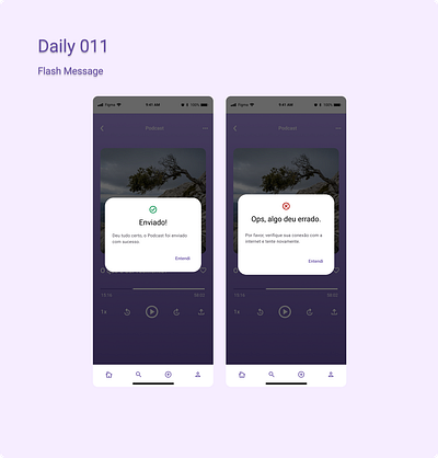 Daily 011 - Flash Message ui
