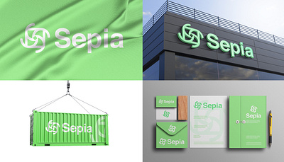 Sepia logo design branding logo logobranding logodesign logodesigner logomark logomockup logonew logos logotype photograpylogo sepialogo
