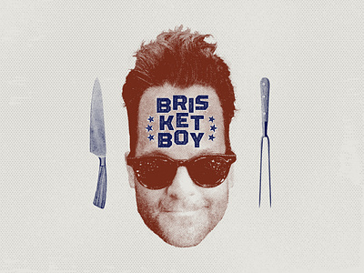 Brisket Boy BBQ Logo bbq brisket logo logo design texas