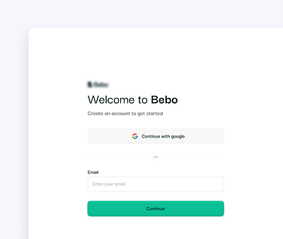 Bebo Sign up page crypto figma productdessign ui uidesign uiux ux uxdesign
