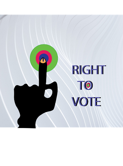 Voting Day design illustration illustrator ui