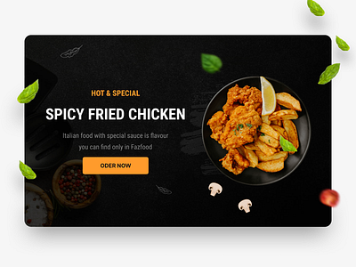 Delicious Foods Web Layout adobe xd figma graphic design illustrator photoshop ui user experience user interface website design