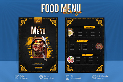 Menu design, food menu creative food menu design food menu design menu menu card menu design modern food menu restaurent menu