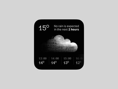 Weather widget app design ios mobile ui uidesign ux weather widget