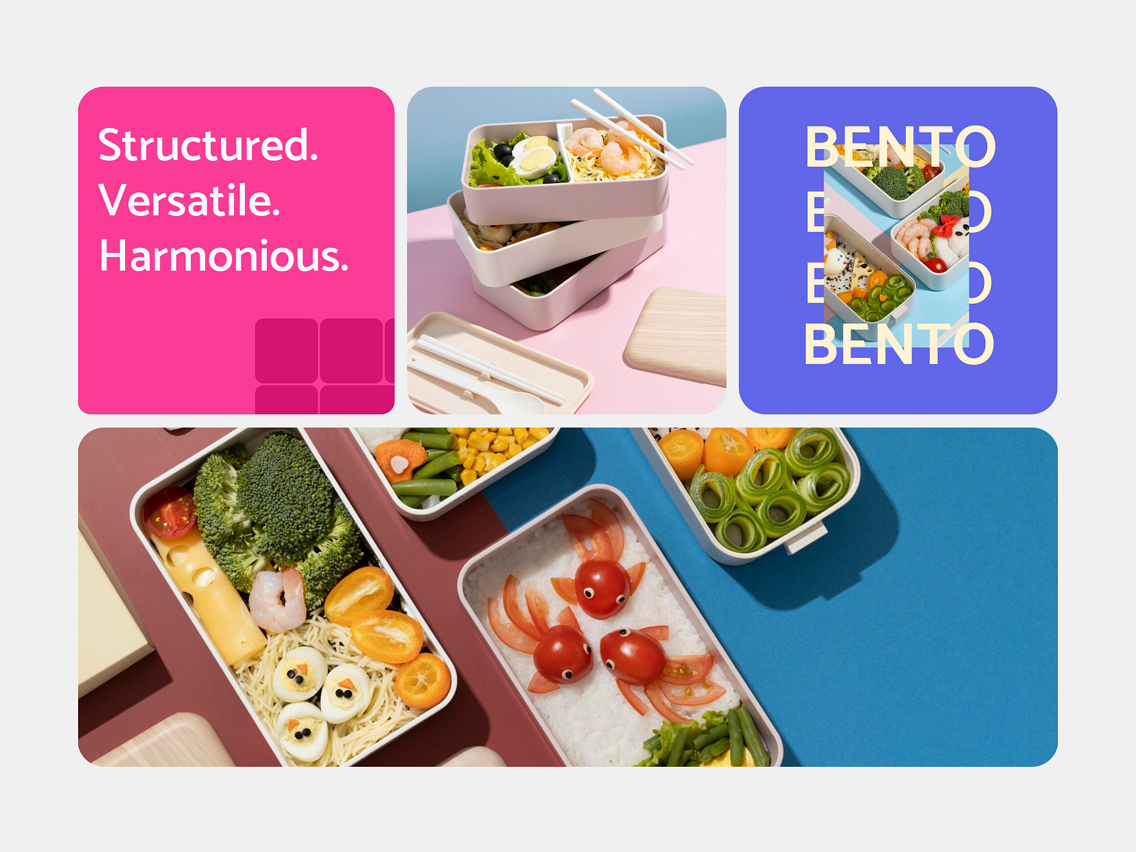 UI Bento. Food by Liliia P 🇺🇦 on Dribbble