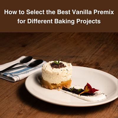 How to Select the Best Vanilla Premix for Different Baking cake cake premixes cakemix pizza vanilla premix