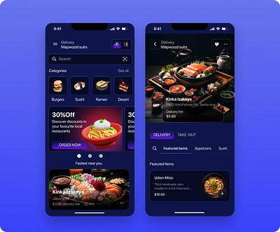 Food delivery app