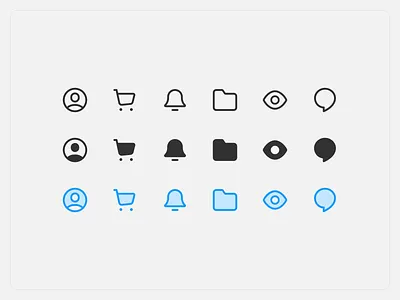 Myicons filled & duotone variants 👨‍🎨 app duotone filled icon icon set icons illustration line minimal minimalist mobile myicons product product design stroke ui web