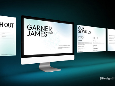 Garner James Group Website Redesign clean consulting framer minimalist simple ui uiux ux web web design website white woman owned business