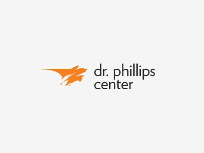 Dr. Phillips Center re-brand branding creative direction design graphic design logo minimal