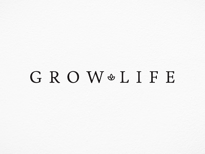 Growlife Brand branding creative direction design graphic design logo minimal