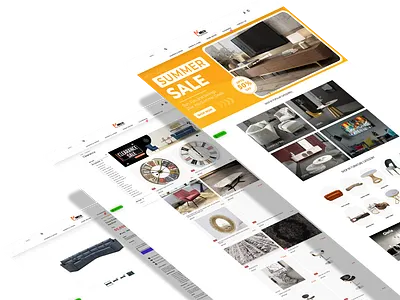 MARCO FURNITURE graphic design logo ui ux