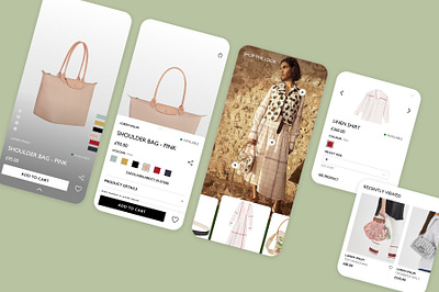 Longchamp PDP Reimagine mobile design pdp sign ui ui design web design website design