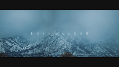 Skinwalker - Titles creative direction film minimal producer title