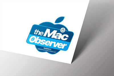 Apple Themed- Podcast logo apple logo blue color logo brand logo design graphic design illustration logo mac modern logo music logo podcast podcast logo print design unique logo vector web design