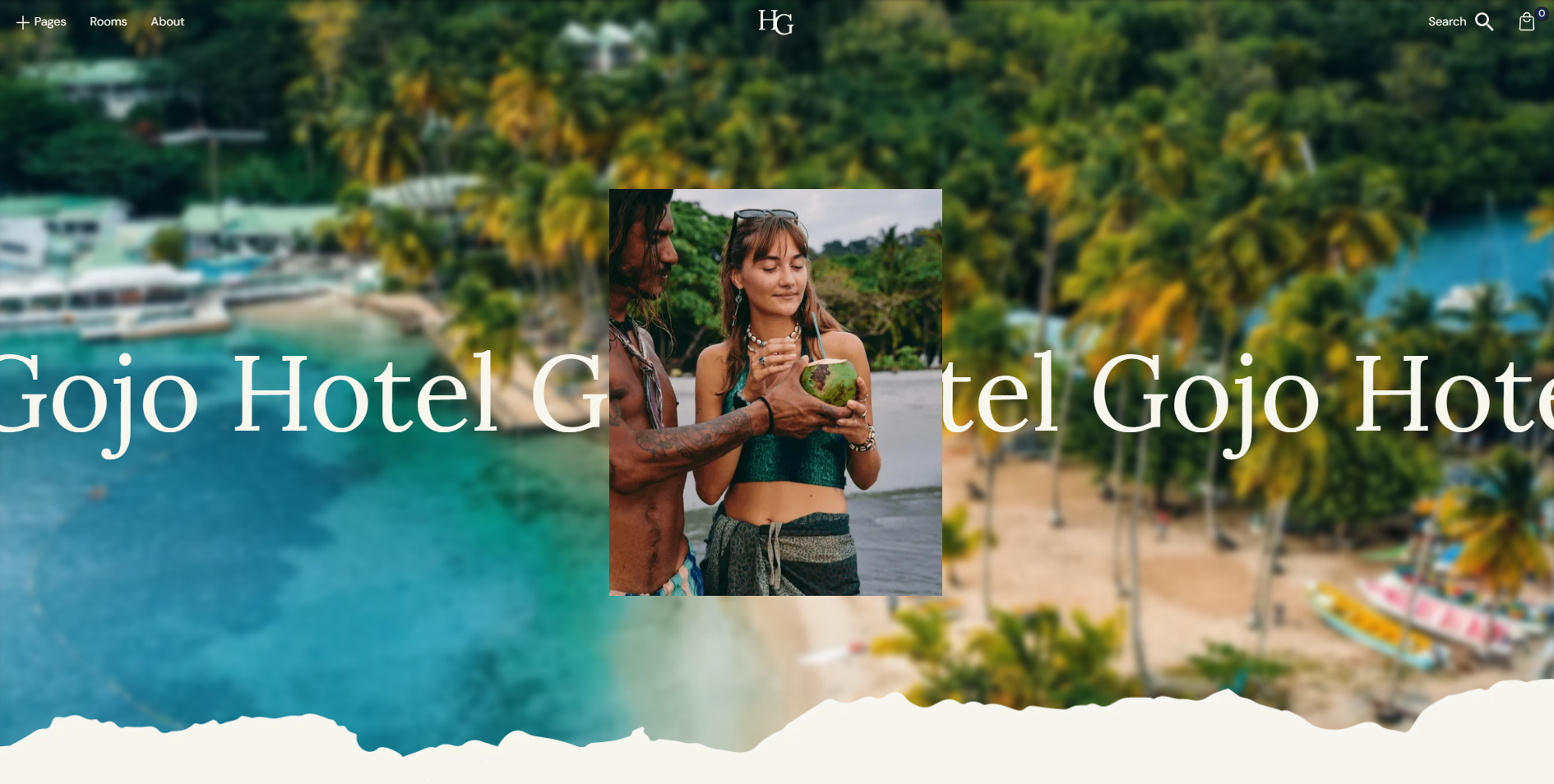 Hotel Gojo Webflow Template hotel resort silv webflow templates silvtemplates template ui ux webflow website zorro design